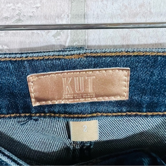 Kut from the Kloth Reese High Rise Straight Leg Utility Jeans Size 2 - Picture 7 of 9